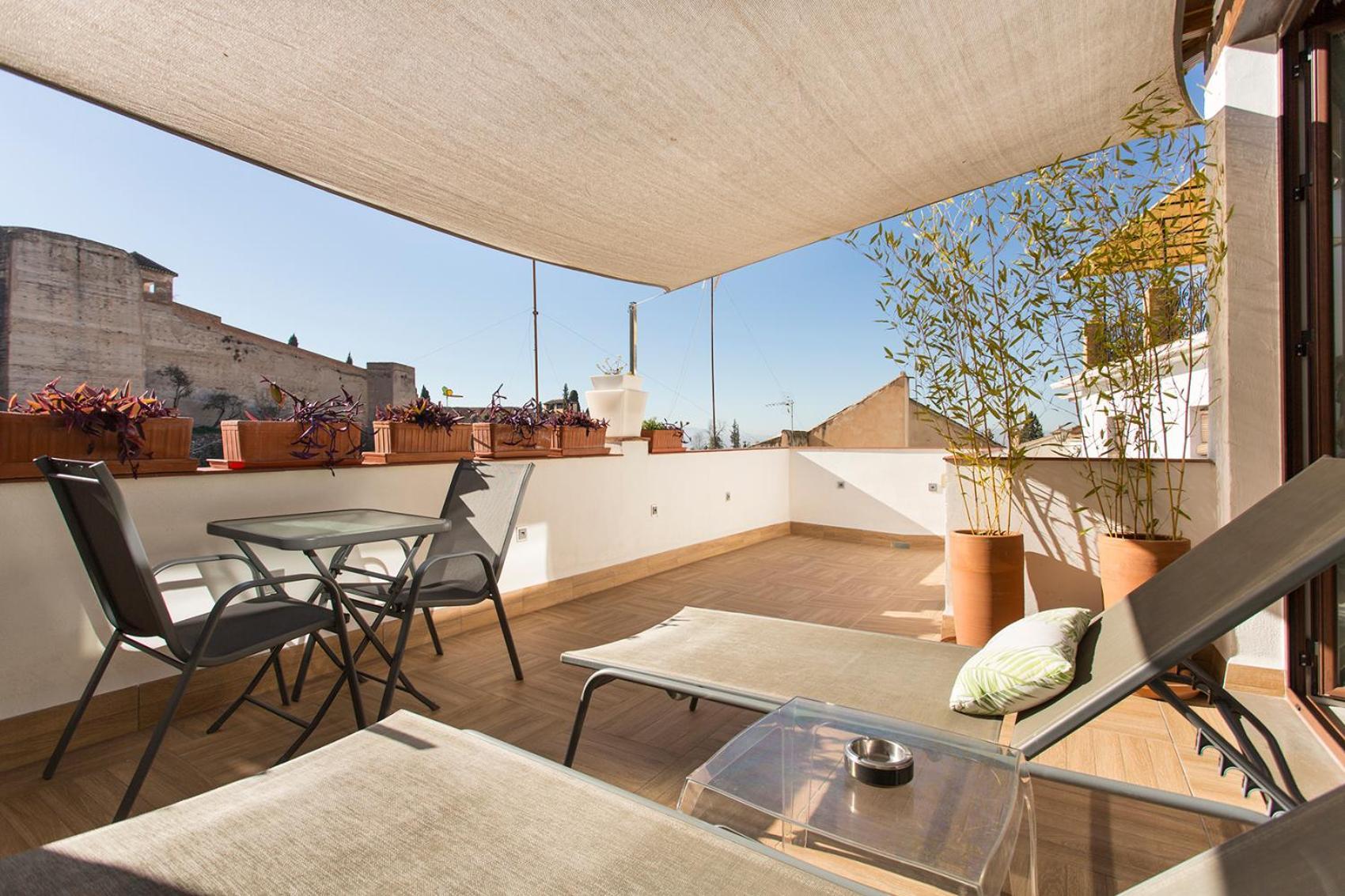 Apartamento Con Terraza Y Cochera Albaycin Γρανάδα Εξωτερικό φωτογραφία